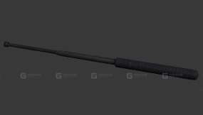 警用警棍 - Police Bat 3D model-48