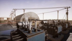 【UE】模块化工业区  Modular Industrial Area