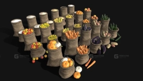 中世纪食物袋包 Medieval Food Sacks Pack
