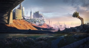 PS科幻场景数字绘景教程 Udemy C Learn Sci-fi Matte Painting techniques in Photoshop