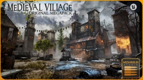 【UE】中世纪村庄巨型资源包  Medieval Village Megapack
