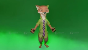 尼克·怀尔德卡通角色  Nick Wilde Cartoon Character