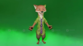 尼克·怀尔德卡通角色  Nick Wilde Cartoon Character