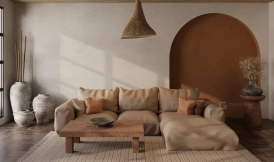 现代温馨客厅   Modern Cozy Living Room