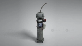 管状炸弹3D模型-57 - Pipebomb 3D model-57