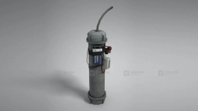 管状炸弹3D模型-57 - Pipebomb 3D model-57