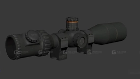 步枪瞄准镜 3D模型-18 Rifle Scopes 3D model-18