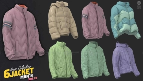 6+男士棉服羽绒服夹克vol13 male's jacket's vol13