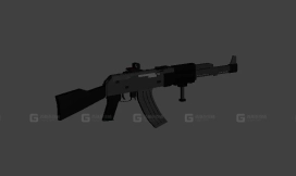 AK103-АК103 low poly 3D model