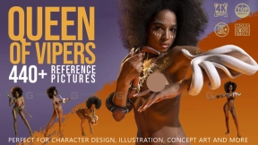 440+毒蛇女王参考图片  440+Queen оf Vipers Reference Pictures