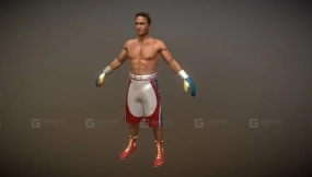 欧洲中量级拳击手02 - Euro Boxer Middleweight 02