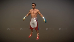 欧洲中量级拳击手02 - Euro Boxer Middleweight 02