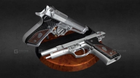 伯莱塔92融合 - Beretta 92 Fusion 3D model-32