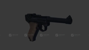 鲁格 - Luger 3D model-28