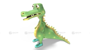 鳄鱼卡通  Crocodile Toon
