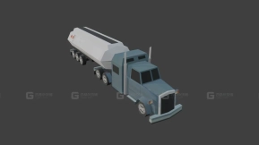 油罐车 - Tanker 3D model-8
