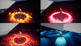 【UE】粒子特效合集  Living Particles Niagara