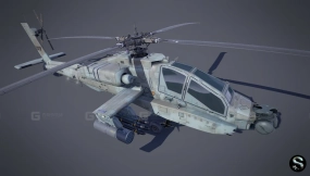【UE】攻击直升机  Attack Helicopter