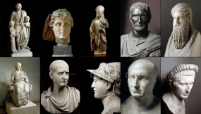 希腊雕塑欧洲古代雕塑学习图片素材 Greek sculpture European ancient sculpture study image materials