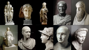 希腊雕塑欧洲古代雕塑学习图片素材 Greek sculpture European ancient sculpture study image materials