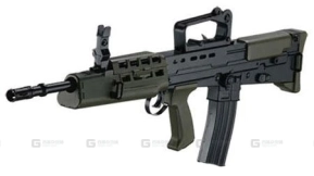 L85A2突击步枪-L85A2 3D model