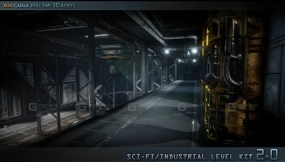 【UE】科幻工业级别套件2.0  SciFi Industrial Level Kit 2.0