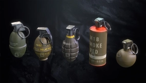【UE】战术手雷  Tactical Grenades