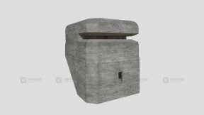 二战德国悬崖碉堡 WW2 German Cliff Bunker