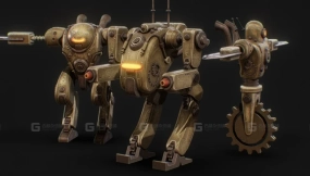 蒸汽朋克机甲组合包 Steampunk Mech pack