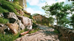 【UE】通往城堡的道路环境场景资产 Route Leading to a Castle