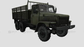 东风EQ240 EQ2081 - Dongfeng EQ240 EQ2081 3D model-50