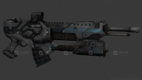 突击步枪-Assault Rifle 3D model