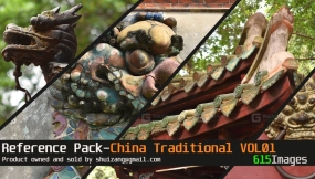 参考资源包-中国传统风格 第一卷  Reference Pack-China Traditional Vol01