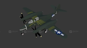 拦截者麦克唐纳XP-67蝙蝠  Interceptor Mcdonnell Xp67 Bat