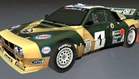蓝旗亚037 - Lancia 037 3D model-3