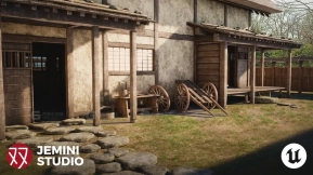 【UE】日本模块化民居（含室内）  Japanese Modular Folk House (With Interiors)