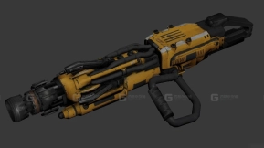 激光炮3D模型-68 - Laser cannon 3D model-68