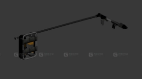 火焰喷射器3D模型-9 - Flamethrower 3D model-9