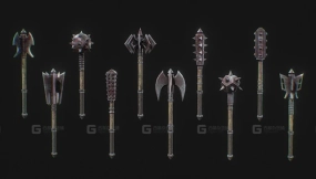 战锤套件 War mace pack