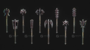 战锤套件 War mace pack