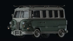 大众Combi - Volkswagen Combi 3D model-72