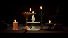 【UE】中国古代灯具道具  Ancient Chinese Lamps Props