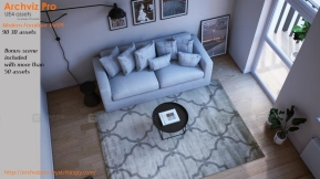 【UE4.26】现代家具 第四卷  Modern Furniture Vol 4