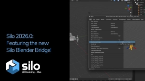 Silo2026.0发布推出Blender Bridge功能