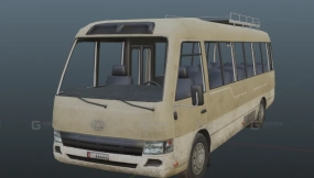 民用巴士 - Civilian Bus 3D model-11