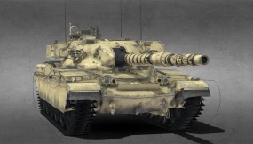 酋长Mk.5 沙漠迷彩 高保真 Chieftain Mk.5 Desert Camo High-Fidelity