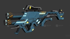 火箭发射器3D模型-54 - Rocket Launcher 3D model-54