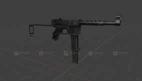 MAT-49 3D模型-72 - MAT-49 3D model-72