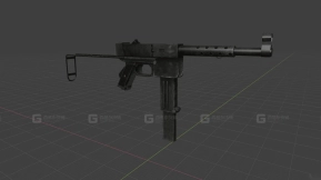 MAT-49 3D模型-72 - MAT-49 3D model-72