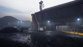 【UE】模块化科幻采石环境场景  Modular SciFi Quarry Environment